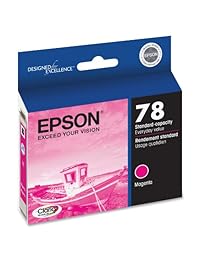 Epson T078 Claria Hi Definition 78   Cartucho de tinta de capacidad estándar N A