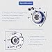 513121 x 2 Front/Rear Wheel Hub and Bearing Assembly, Wheel Hub Bearing Compatible for Allure, Aurora, Bonnevile, Century, Impala 5 Lug W/ABS ((Updated)