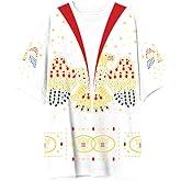 Elvis Presley unisex-adult Official Elvis Presley Merch Iconic Jumpsuit Costume Oversized T-shirt