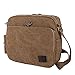 MeCool Men's Canvas Weekender Messenger Bag for Travel Crossbody Sports Over Shoulder Vintage Military Overnight Casual Cross Body Side Beach Pack Bag