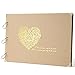 XJF Scrapbook Photo Album DIY Photo Albums Vintage Style Recording Valentines Day Gifts (10.5