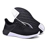 UNN Men Casual Shoes Athletic Breathable Mesh Walking Soft Sole Lightweight Sport Running Sneakers
