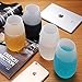 Meluoher Silicone Wine Glasses for Camping Unbreakable Rubber Wine Cups, Set of 4