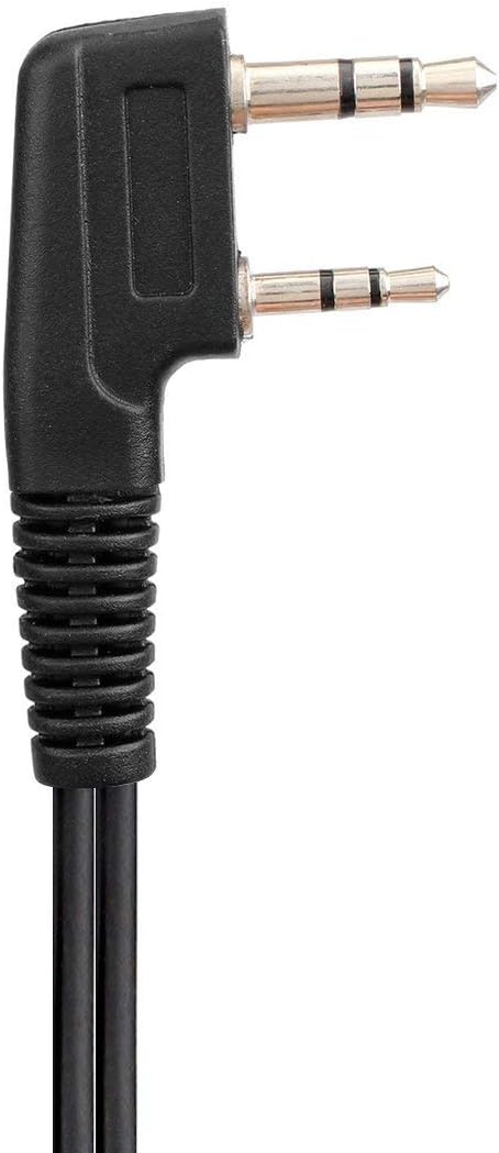 Retevis 2 Pin Walkie Talkie Earpiece with Mic, Covert Acoustic Tube Headset, Radio Earpiece - Image 5