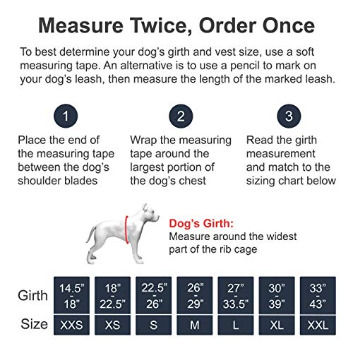 Service Dog Vest With Hook and Loop Straps and Detachable Backpacks