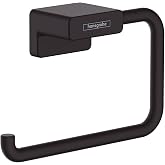 hansgrohe AddStoris Modern Towel Ring in Matte Black, 41754670