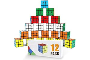 FENNIDICE Mini Speed Cube,Magic Puzzles, Puzzle Boxes,Party Puzzle Game Toys Classroom Rewards & School Prize for Students,Birthday Party Favors (12 Pack)