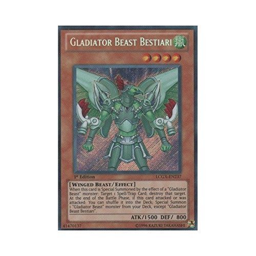 Yu-Gi-Oh! - Gladiator Beast Bestiari (LCGX-EN237) - Legendary Collection 2 - 1st Edition - Secret Rare