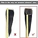Lace Frontal Straight Closure Free Part 13x4 Ear To Ear Lace Frontal with Baby Hair,Brazilian Virgin Remy Human Hair Straight Fronta Natural Color (8 Inch)