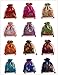 2500 Silk Brocade Sachet Candy Drawer Pouch Jewelry Travel Drawstring Coin Purse Bag H5.5