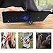 Mi Mix 2S Case, [with 360° Stand] Rotating Ring Crystal Clear [Electroplated Metal Technology] Silicone Soft TPU [Shockproof Protection] Ultra Thin Cover Kickstand for Xiaomi Mi Mix 2S (Blue, Mix 2S)