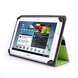 DigiLand 10.1 Inch Tablet Case - Fits Model# DL1010Q - UniGrip 10 Edition Folio Case - MINT GREEN - By Cush Cases