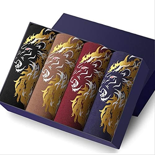 Men's Modal Boxers Breathable Comfortable Dragon Underpants Shorts