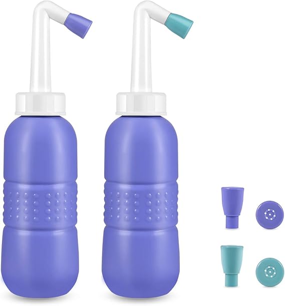 Peri Bottle 500ml for Postpartum Care, Portable Travel