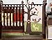 Sweet Jojo Designs Woodland Forest Animals Owl Deer Tree Baby Boy Nature Bedding 9pc Crib Set