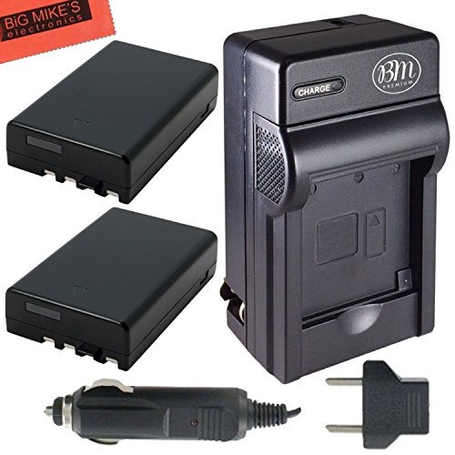 Pack Of 2 D-LI109 Batteries And Battery Charger for Pentax K-R, K-S1, K-S2, K-30, K-50, K-70, K-500 Digital SLR Digital Camera