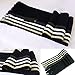 Men Scarf Color Stripe Winter Cashmere Touch Classic Warm Long Fringe Tassel