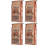 Cowboy 24220 Lump Charcoal, 20-Pound 4 Pack