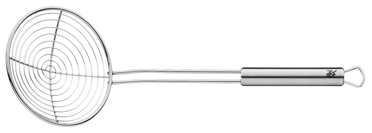 WMF Profi Plus Cromargan Partly Matt Skimming Ladle, Silver, 36.5 cm