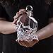 Large Skull Face Decanter with Skull Shot Glasses Use Skull Head Cup For A Whiskey, Scotch and Vodka Shot Glass, 25 Ounce Decanter 2 Ounces Shot Glass