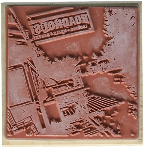 Hampton Art Expressions Rubber Stamps, Road House