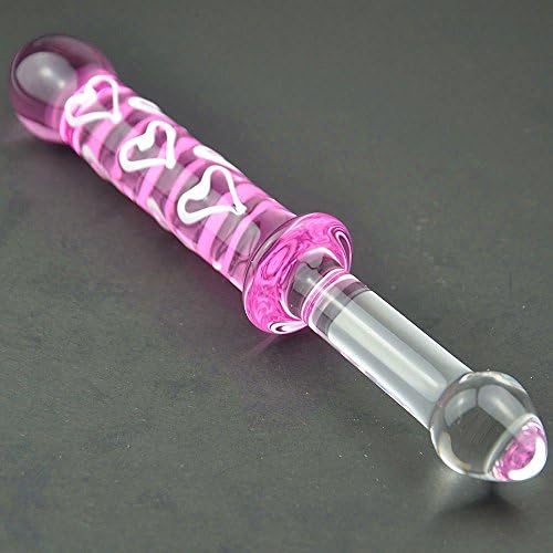 Medical-Grade Transparent Head Wand Glass Double Play Toy with Massage Body Effect