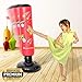 Sportcraft Electronic Inflatable Punching Tower Bag Freestanding Children Fitness Play Adults De-Stress Boxing Target Bag