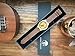 Viable Harvest Men’s Wood Watch, Unique Sundial Design, Natural Bamboo, Genuine Leather and Gift Box (Brown)