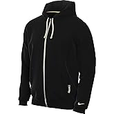 Nike Standard Issue Men's Dri-FIT Full-Zip Basketball Hoodie (FZ0222-010, Black/Pale Ivory)
