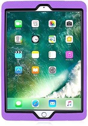 iPad Pro 10.5 inch Case, Shockproof Heavy Duty Full-body Rugged Protective Case with Built-in Screen Protector &amp; Dual Layer Design For Apple iPad Pro 10.5 inch by Bolkin (Purple)