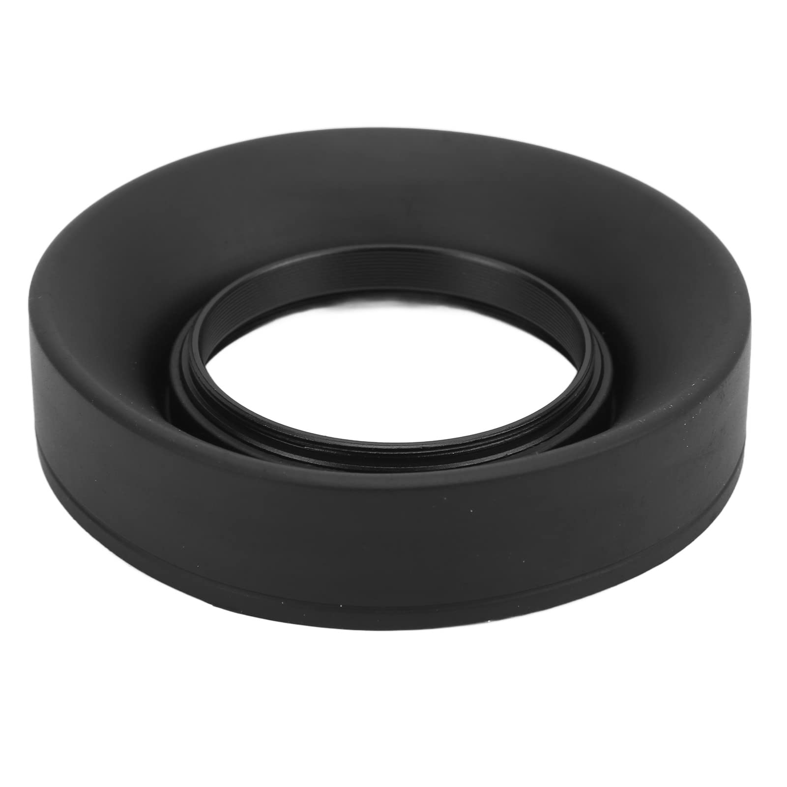 Akozon Lens Hood 49mm 52mm 55mm 58mm Collapsible Rubber Lens Hood with 3Adjustable States Collapsible Camera Lens Hood for Digital Cameras(55mm)
