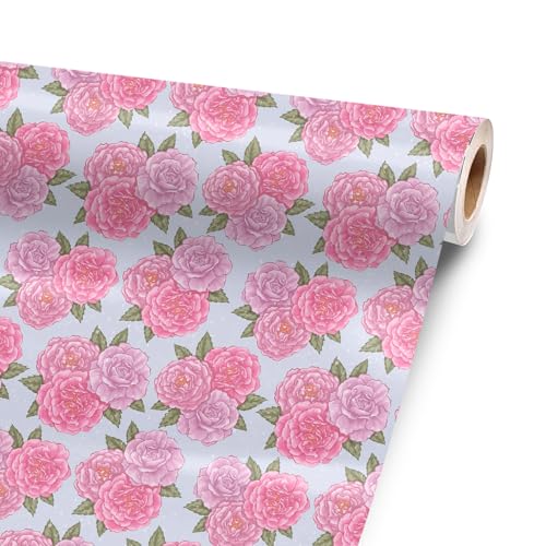 Wallpaper Roses 72 Inch x 52 Inch Vinyl Wrap Sheet for Large or Custom Items |…