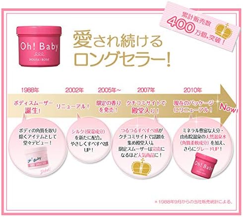 Amazon ハウス オブ ローゼ ボディ スムーザー N 570g House Of Rose ハウスオブローゼ ボディスクラブ 通販