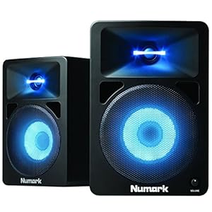 Numark N-Wave 580L | 40 W Full Range Desktop Speakers with RGB LED