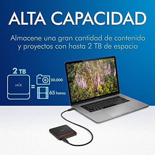 LaCie-Portable-SSD-2-TB-Disco-duro-externo-portatil-25-USB-C-USB-30-Mac-PC-3-anos-de-servicios-Rescue-STHK2000800