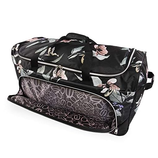bebe rolling duffel