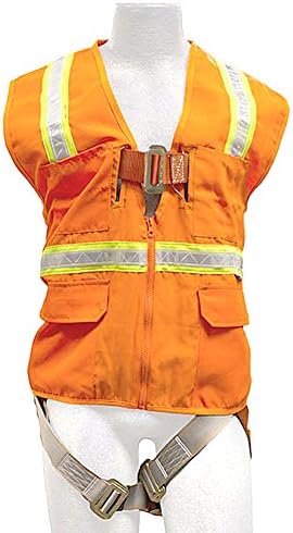 Madaco Roof Construction Fall Protection Heavy Duty Full Body Industrial Safety Harness Size XL ANSI OSHA H-TB201-AV-XL