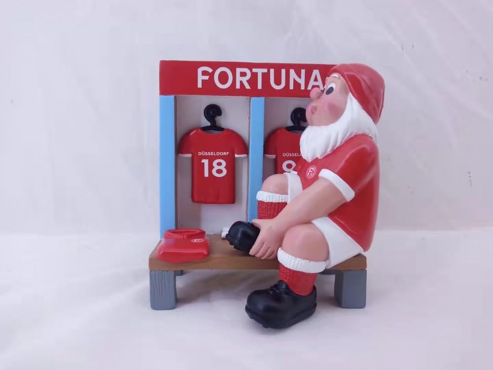 Fortuna Düsseldorf Mini Garden Gnome / Cabin / Gnome