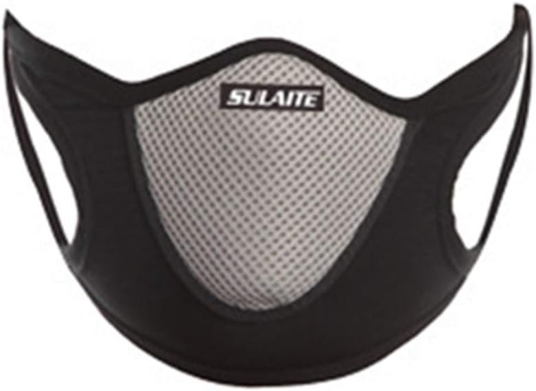 Veodhekai Riding Protective Anti Dust Ride Haze Pollution Respirator Washable Reuse Gray