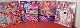 Lisa Frank Portfolio Pocket Folder Set of 4