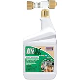 Bonide MossMax, 32 oz Ready-to-Spray Control for Algae, Moss and Lichens, Outdoor Home and Garden Use, Nonstaining Formula