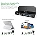 GOOQ Microsoft Surface Dock, Laptop Docking Station Charger Stand for Microsoft Surface Pro 3/Pro 4