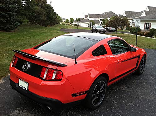 Modifystreet For 10-14 Ford Mustang GT500 Style Flush Mount Rear Trunk Spoiler Wing