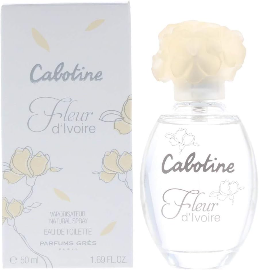 Gres Parfums Cabotine Fleur D'Ivoire Eau De Toilette Spray For Her, 50 ml