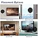 TV Antenna Indoor 50 Miles, Refun HDTV Antenna for Digital TV with Detachable Amplifier Signal Booster, USB Power Supply and 20FT High Performance Coax Cable