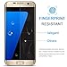 Ness-shop - Galaxy S7 Edge Screen Protector, S7 Edge Tempered Glass Full Coverage 3D Curved High Definition Ultra Clear Film Anti-Bubble Screen Protector for Samsung Galaxy S7 Edge – Gold