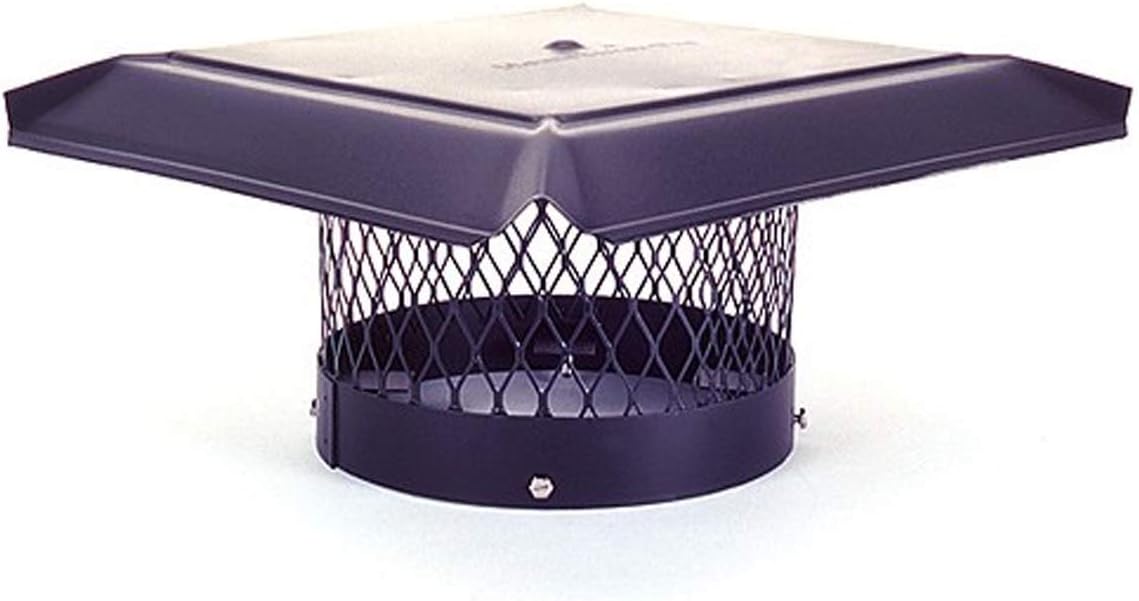Chimney Caps Chimney 13880 6 Inch HomeSaver Guardian Cap 304alloy 5/8