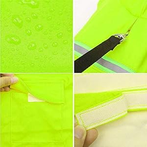 PPING Giacca Impermeabile Cane Cappotto Impermeabile per Cani con Cappuccio Cappottini per Cani di Media Taglia…