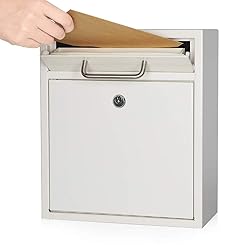 KYODOLED Steel Key Lock Mail Boxes Outdoor,Locking