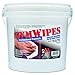 2XL TXL L37 Antibacterial Gym Wipes, 6 x 8, Unscented, 700 per Bucket, White (Pack of 1400)